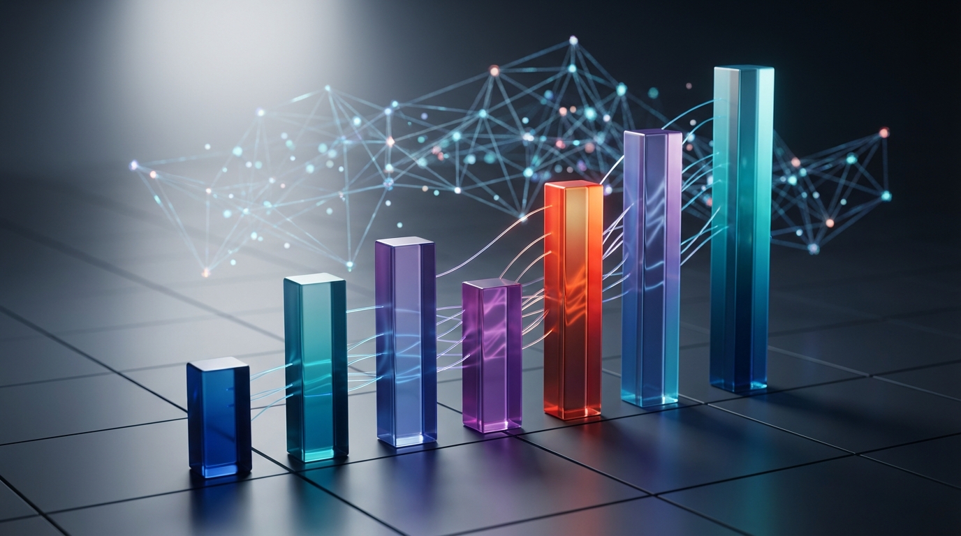 3D bar visualization showing comparative TVL across seven protocols.
